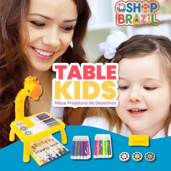 Table Kids - Mesa Projetora de Desenhos Interativos Infantil