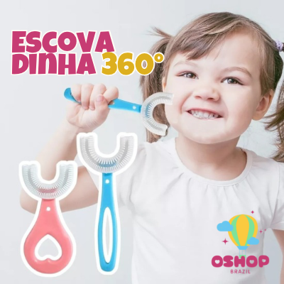 Escovadinha 360°  - Escova de Dentes Infantil