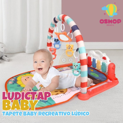 LudicTap Baby - Tapete Baby Interativo Lúdico